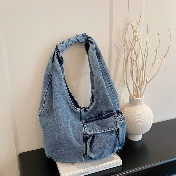 Retro Shoulder Bag – High-End Texture Simple Lazy Wind Commuter Bag