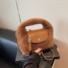 Cute Plush Dumpling Dragon Shoulder Messenger Bag