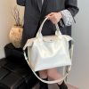 Large Waterproof Tote Bag Shoulder Messenger Dumpling Bag