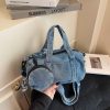 Denim Handbag Women’s Shoulder Bag Casual Trendy Mother Bag