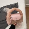 Cute Plush Dumpling Dragon Shoulder Messenger Bag