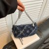 Retro Plaid Commuter Shoulder Bag