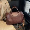 Retro Dragon Large-Capacity Herringbone Sports Travel Bag