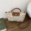 Retro Plush Fur Messenger Bag for Women Shoulder Bag