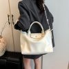 Large Waterproof Tote Bag Shoulder Messenger Dumpling Bag