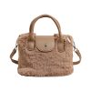 Light Luxury Plush Dragon Shoulder Bag for Women
