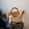 Luxury Dragon Nylon Tote Bag Large Capacity Shoulder Bag