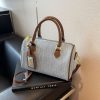 Vintage Boston Bag Denim Commuter Tote Women’s Shoulder Crossbody