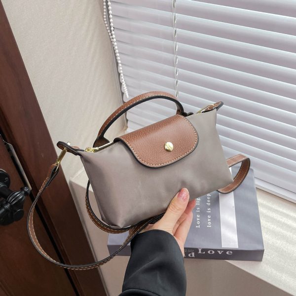 Nylon Dumpling Bag Mini Shoulder Crossbody Messenger Handbag