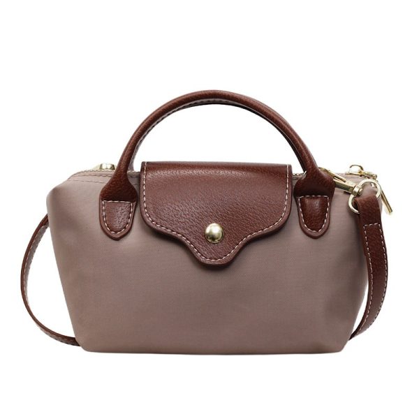 Style Premium Dragon Bags Xiang Handbag Nylon Cloth Fashion Dumpling Bag Retro Messenger Bag Commuter Women’S Bag