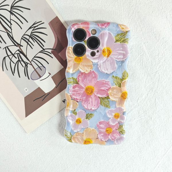 Oil Painting Flower iPhone Case