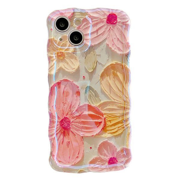 Oil Painting Flower iPhone Case