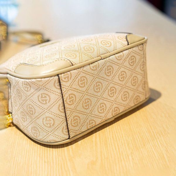 Stylish Printed Round Handbag 9360