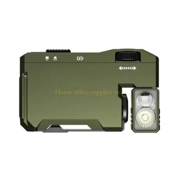 K43B Super Slimly 400 Lumen RechargeableEDC Flashlight 2Light Sources Flashlight
