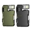 K43B Super Slimly 400 Lumen RechargeableEDC Flashlight 2Light Sources Flashlight