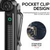 Mini USB Rechargeable Flashlight with Magnet