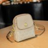 Soft Leather Premium Mini Crossbody Bag 9866