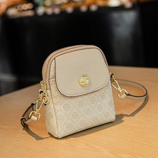 Soft Leather Premium Mini Crossbody Bag 9866