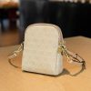 Soft Leather Premium Mini Crossbody Bag 9866