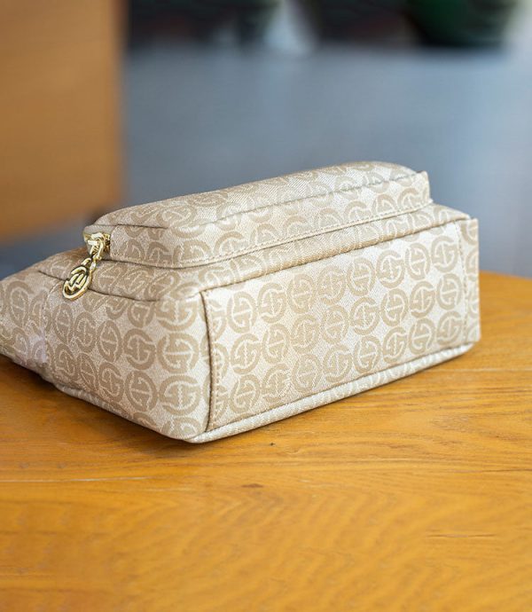 Minimalist Printed Square Crossbody Bag 8010