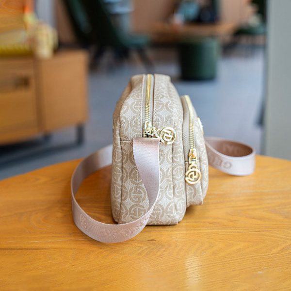 Minimalist Printed Square Crossbody Bag 8010